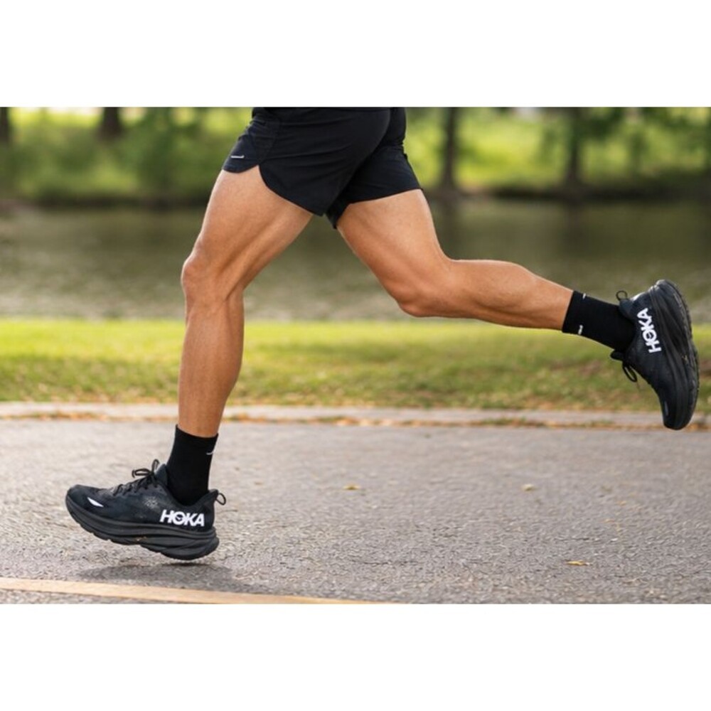 Hoka Clifton 9 GTX Mens Sz 8D Running Shoes Black Gore-Tex Waterproof Athletic